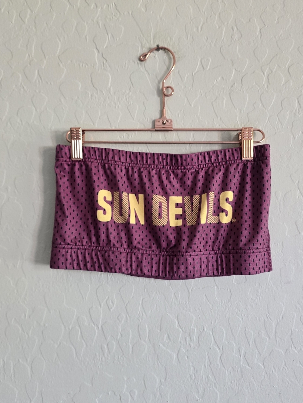 ASU Sundevils Bandeau Top Size Medium Arizona State Crop